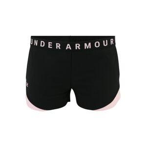 UNDER ARMOUR Športové nohavice 'Play Up 3.0'  ružová / čierna / biela