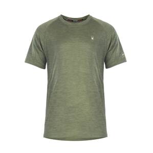 Spyder Funkčné tričko  zelená / biela