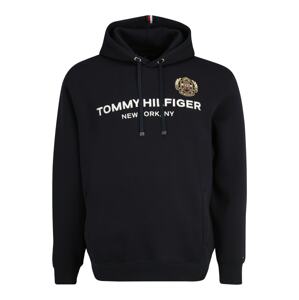 Tommy Hilfiger Big & Tall Mikina  tmavomodrá / hnedá / biela