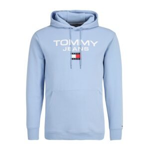 Tommy Jeans Plus Mikina  námornícka modrá / svetlomodrá / červená / biela