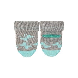 STERNTALER Ponožky  sivá / mätová