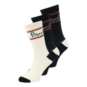 Paul Smith Ponožky  modrá / oranžová / čierna / šedobiela