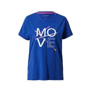 ESPRIT SPORT Funkčné tričko  kráľovská modrá / oranžová / ružová / biela