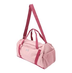 UNDER ARMOUR Športová taška 'Undeniable'  sivá / ružová / bordová