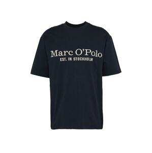 Marc O'Polo Tričko  antracitová / biela