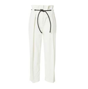 3.1 Phillip Lim Plisované nohavice  biela