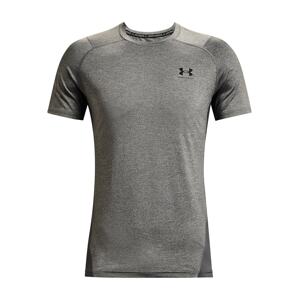 UNDER ARMOUR Funkčné tričko  tmavosivá / sivá melírovaná / biela