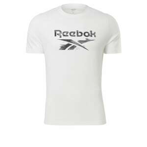 Reebok Sport Funkčné tričko ' Identity Modern Camo'  čierna / biela
