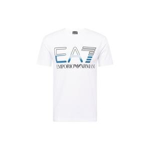 EA7 Emporio Armani Tričko  modrá / čierna / biela