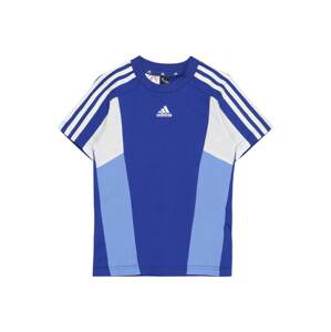 ADIDAS SPORTSWEAR Funkčné tričko  modrá / svetlomodrá / biela