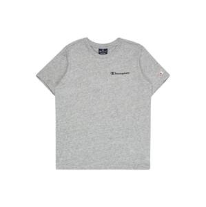 Champion Authentic Athletic Apparel Tričko  sivá / jasne červená / čierna / biela
