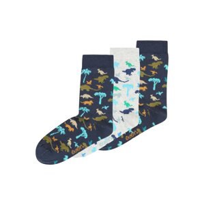 EWERS Ponožky  námornícka modrá / vodová / kaki / biela