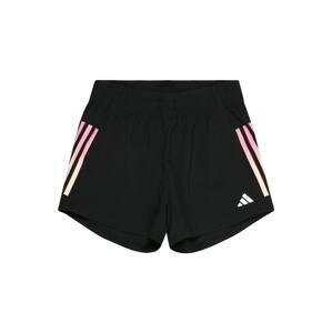 ADIDAS PERFORMANCE Športové nohavice  svetlobéžová / svetloružová / čierna / biela