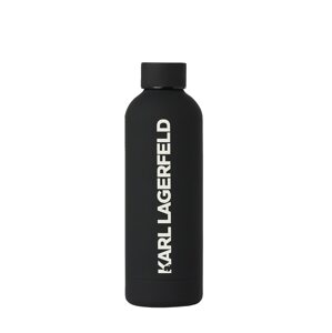 Karl Lagerfeld Fľaša na vodu  čierna / biela