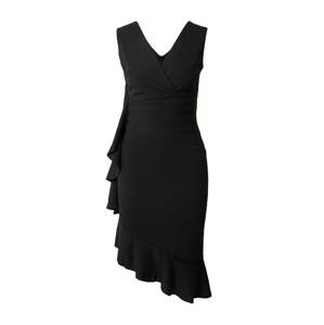 Sistaglam Kokteilové šaty  čierna