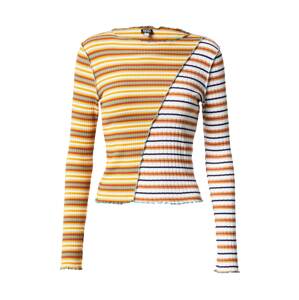 BDG Urban Outfitters Tričko  tmavomodrá / zlatá žltá / homárová / biela