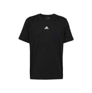 ADIDAS SPORTSWEAR Funkčné tričko 'Brandlove'  čierna / biela