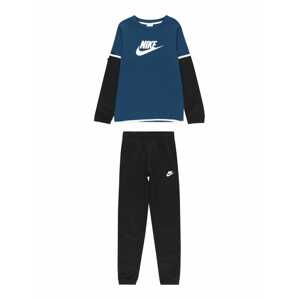 Nike Sportswear Joggingová súprava  námornícka modrá / čierna / biela