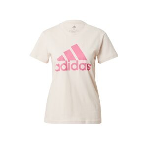 ADIDAS SPORTSWEAR Funkčné tričko 'Essentials'  svetloružová / biela