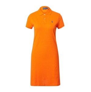 Polo Ralph Lauren Šaty  námornícka modrá / oranžová