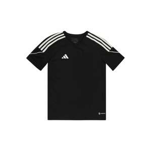 ADIDAS PERFORMANCE Funkčné tričko 'Tiro 23 League'  čierna / biela