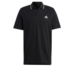 ADIDAS SPORTSWEAR Funkčné tričko 'Essentials Piqué Small Logo '  čierna / biela
