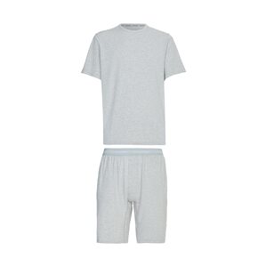 Calvin Klein Underwear Krátke pyžamo  sivá melírovaná