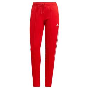 ADIDAS SPORTSWEAR Športové nohavice 'Tiro Suit Up Lifestyle'  červená / biela