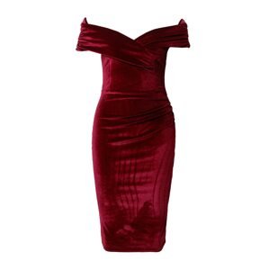 Sistaglam Kokteilové šaty 'MYLO'  červeno-fialová