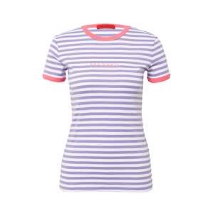 MAX&Co. Tričko 'ORARIO'  fialová / svetloružová / biela