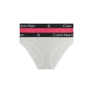 Calvin Klein Underwear Nohavičky 'CK96'  sivá / ružová / čierna / biela