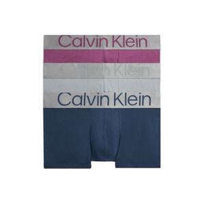 Calvin Klein Underwear Boxerky  tmavomodrá / sivá / ružová