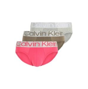 Calvin Klein Underwear Nohavičky  sivá / olivová / ružová / biela