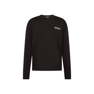 Calvin Klein Tričko  sivá / antracitová / svetlozelená / čierna