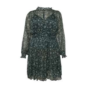 Guido Maria Kretschmer Curvy Collection Košeľové šaty 'Liv'  sivá / svetlosivá / jedľová
