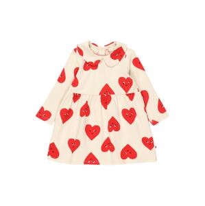 Lindex Šaty 'Hearts'  béžová / červená / čierna / biela