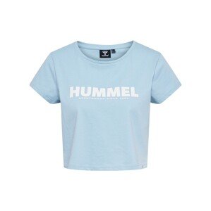 Hummel Funkčné tričko  nebesky modrá / biela