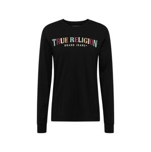 True Religion Tričko  mätová / svetlooranžová / čierna / biela