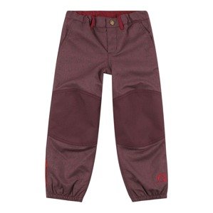 FINKID Funkčné nohavice  baklažánová / červená