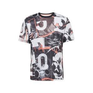 ADIDAS PERFORMANCE Funkčné tričko 'Club Graphic'  čierna / biela