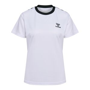 Hummel Funkčné tričko 'Staltic Poly'  čierna / biela