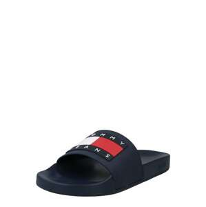 Tommy Jeans Sandále  námornícka modrá / červená / biela