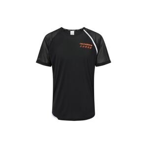 new balance Funkčné tričko 'Accelerate Pacer'  oranžová / čierna / biela