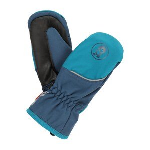 TROLLKIDS Športové rukavice 'Tunga'  modrá / tyrkysová / čierna