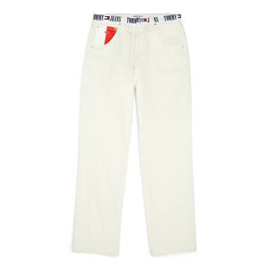 Tommy Jeans Džínsy 'Aiden'  nebielená / námornícka modrá / ohnivo červená / biela