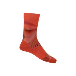 ICEBREAKER Športové ponožky  sivá / červená