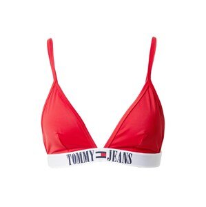 Tommy Jeans Bikinový top  námornícka modrá / červená / biela