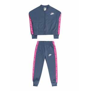 Nike Sportswear Joggingová súprava  modrosivá / ružová