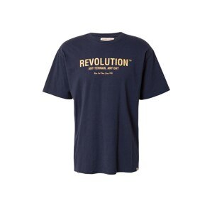 Revolution Tričko  námornícka modrá / žltá / zmiešané farby