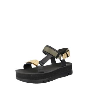 CAMPER Remienkové sandále  piesková / olivová / čierna